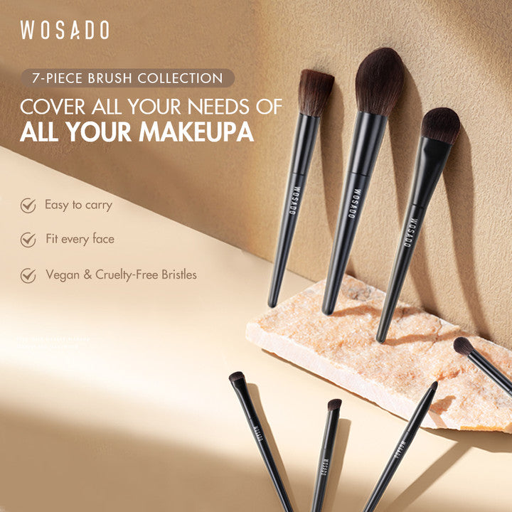 【WOSADO】7-pics Brush Collection