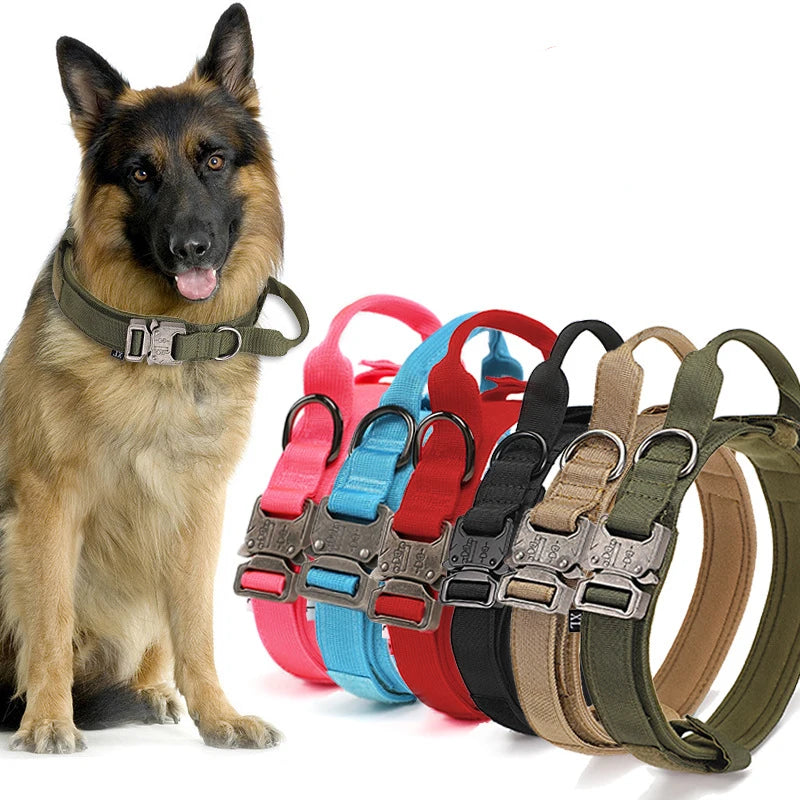 Tactical Dog Collar with Control Handle