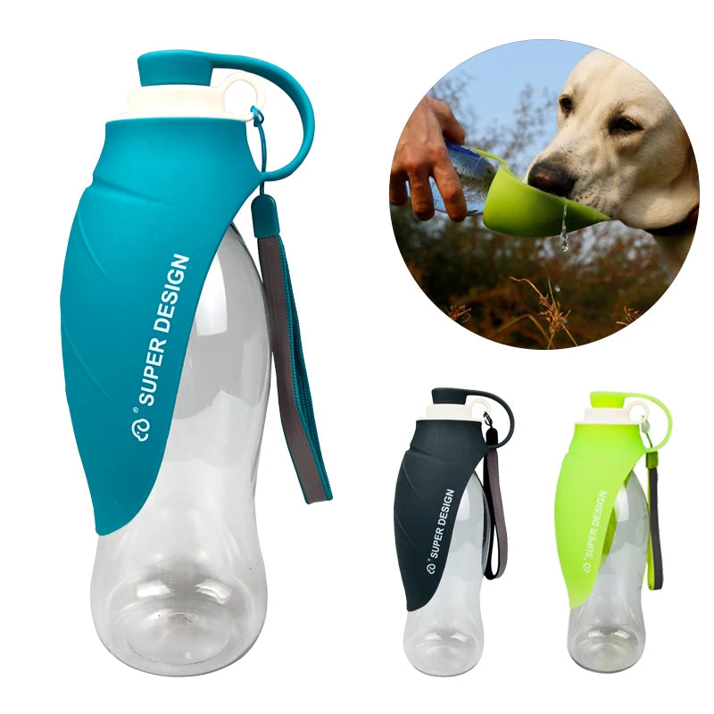 580ml Portable Dog Water Bottle