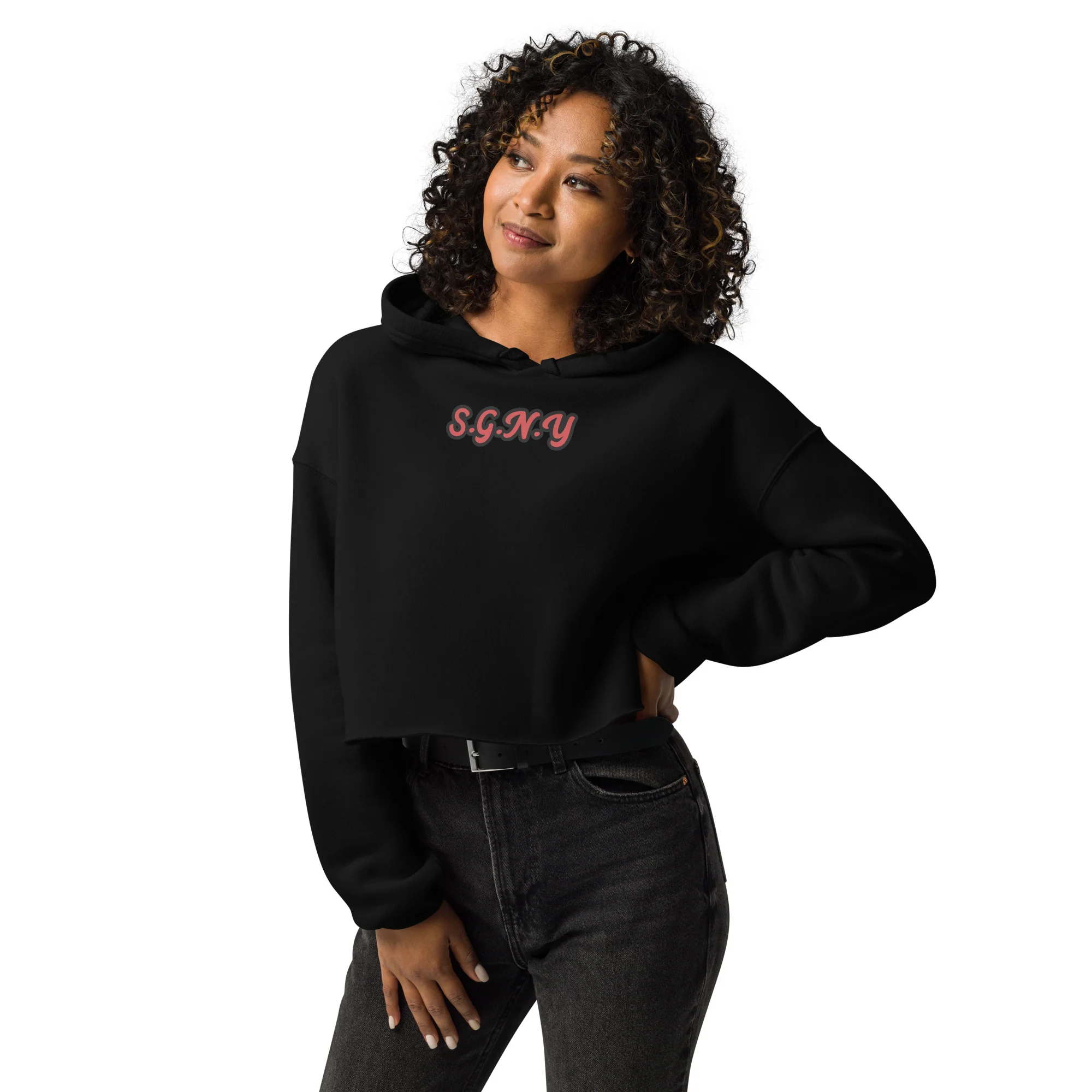 S.G.N.Y Women's Cropped Hoodie