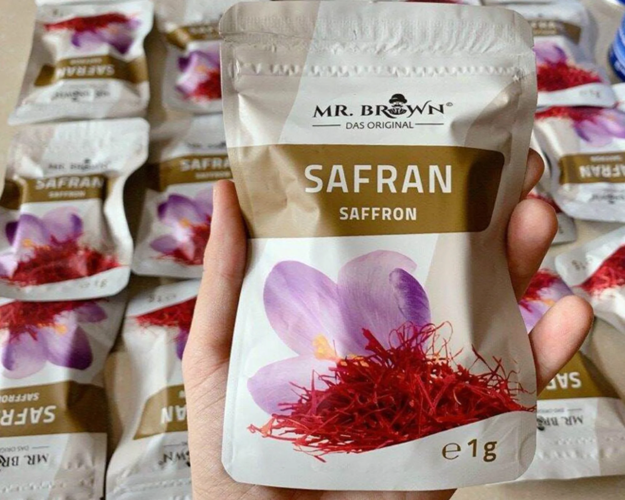 Nhuỵ Hoa Nghệ Tây Mr. Brown Safran Saffron, 1g