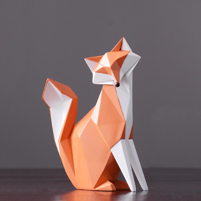 Enchanting Fox Sculpture Decor