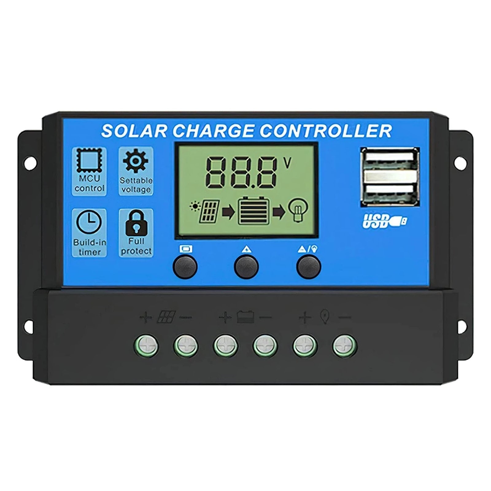 ALLPOWERS 30A Contrôleur de chargeur solaire