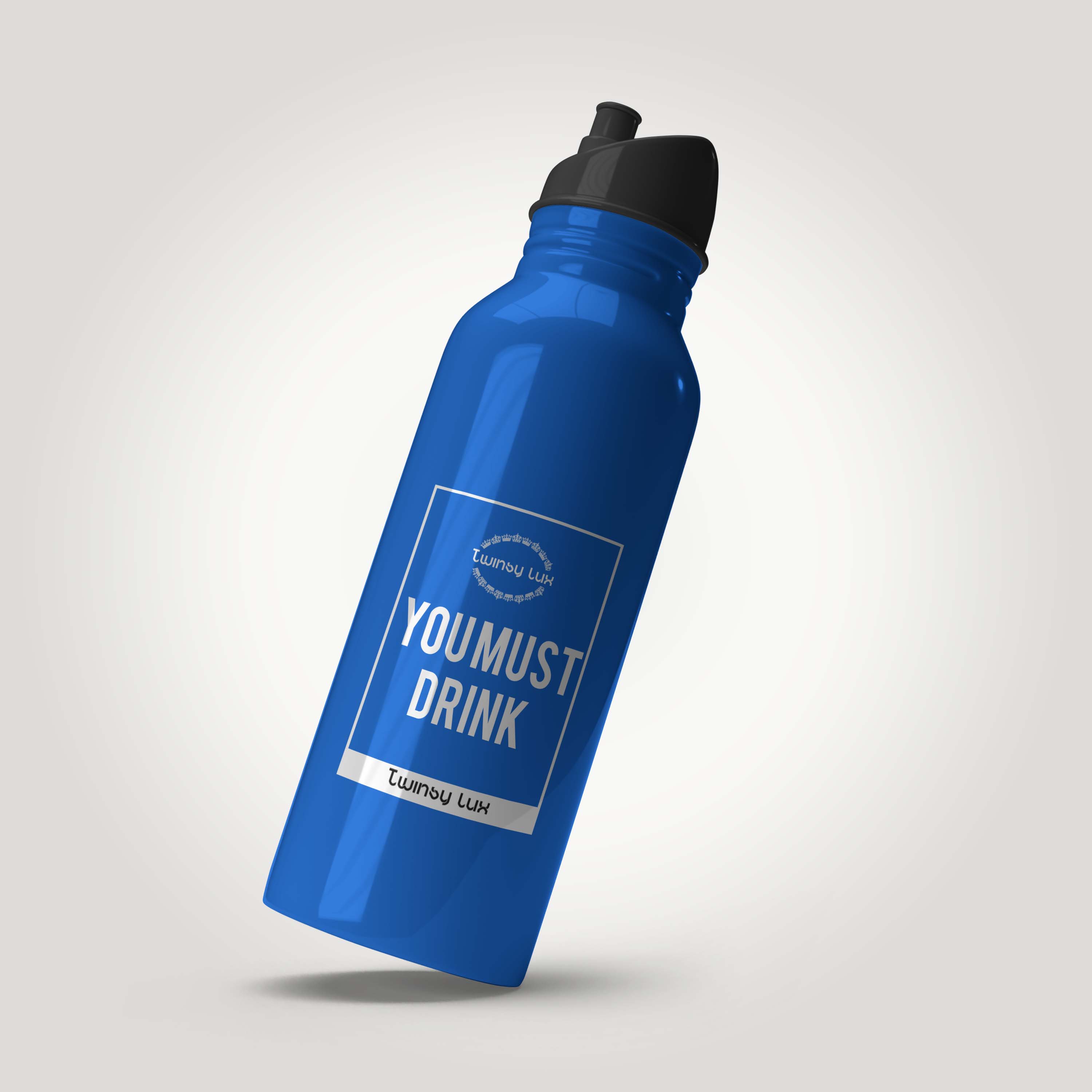 "You Must Drink" Insulated Water Bottle