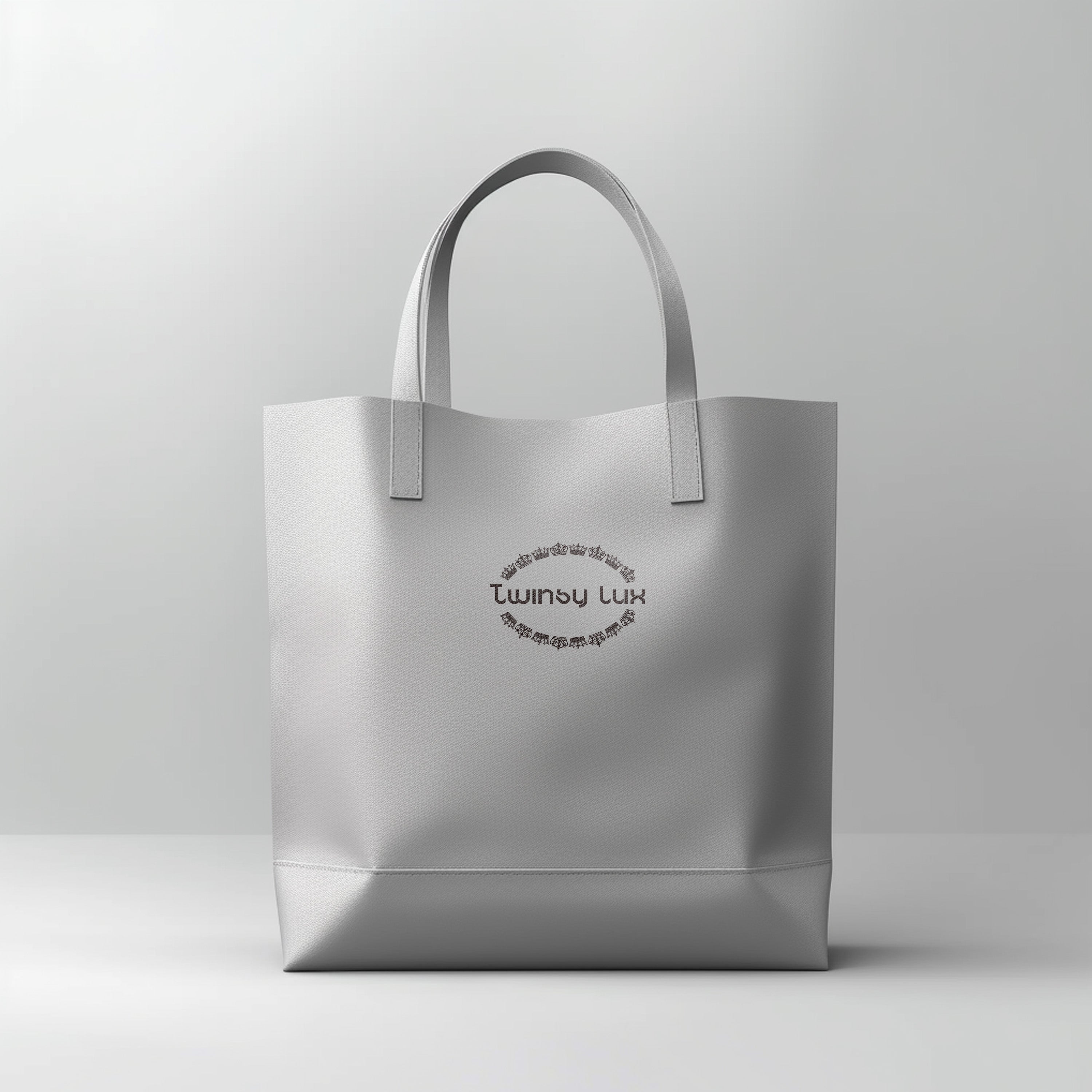 Chic Grey Tote Bag