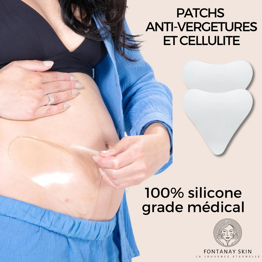 Patchs Corps Vergetures et Cellulite Réutilisables FontanaySkin™