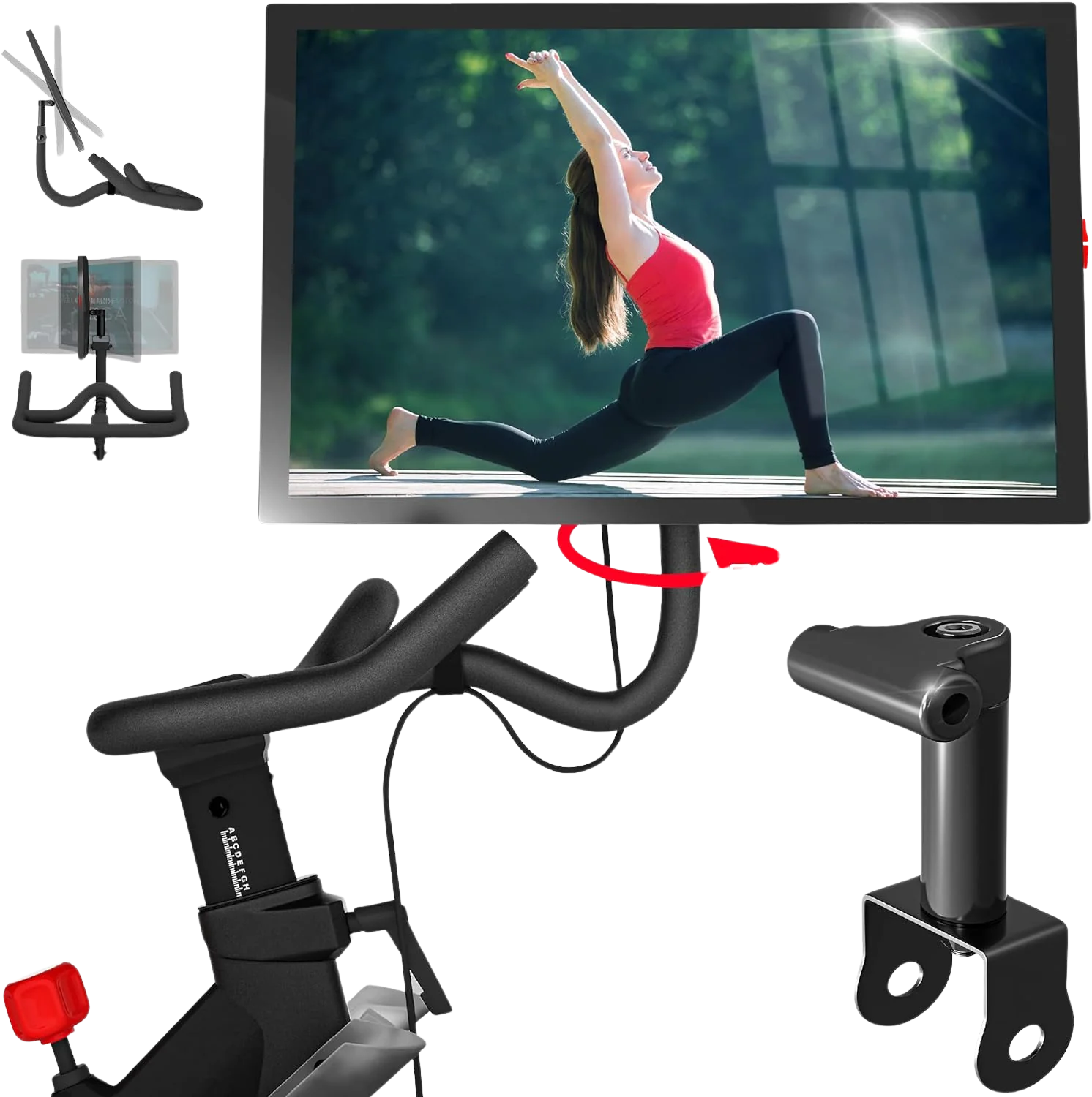 Peloton Bike Swivel Arm Converter (For regular generations 1-3)