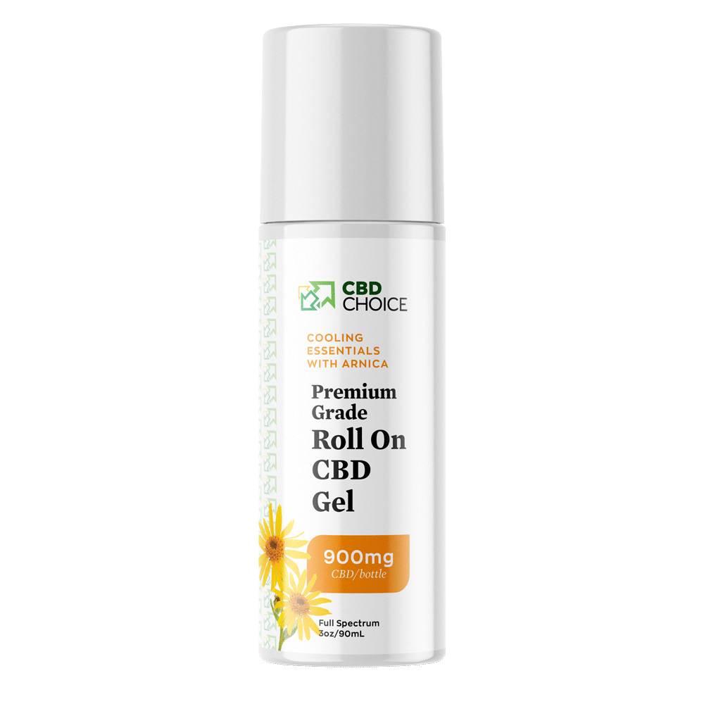 Cooling CBD Roll-On Gel - 900mg Full Spectrum