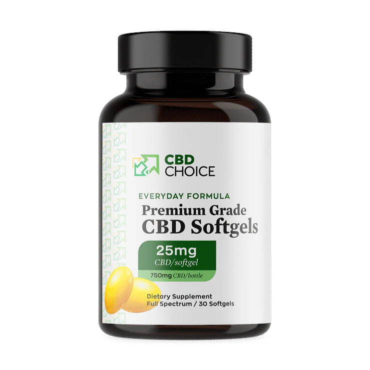 Everyday 25mg Full Spectrum CBD Softgels