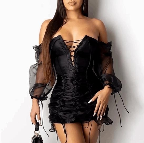 Elegant Party Mini Dress