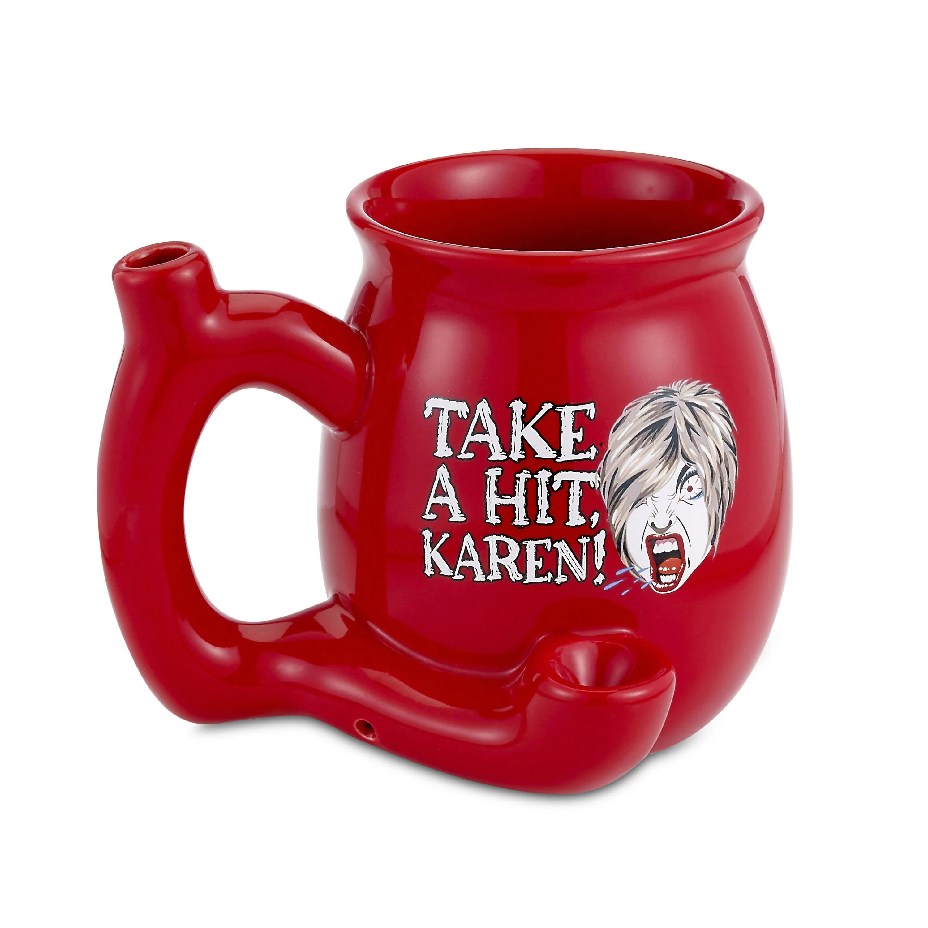 TAKE A HIT KAREN! RED Roast & Toast mug