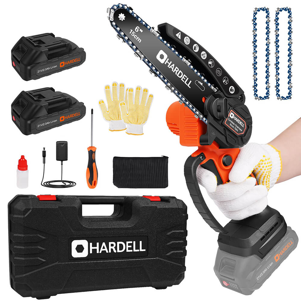 HARDELL HDCS0205 6 Inch Brushless Mini Chainsaw
