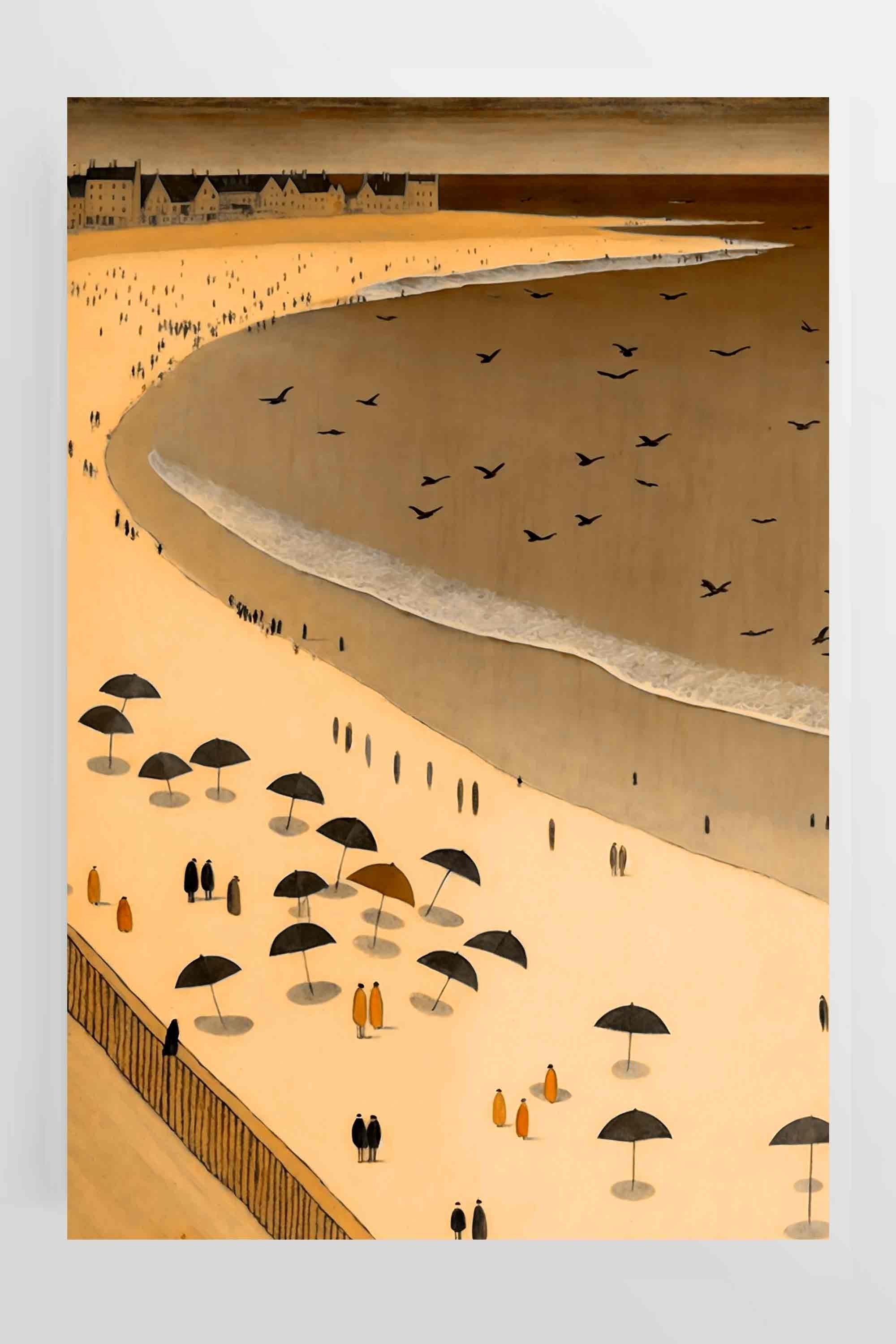 The Beach Canvas