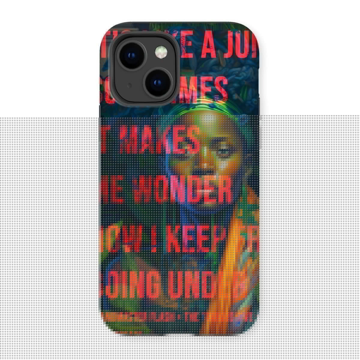 The Message Zero One Tough Phone Case