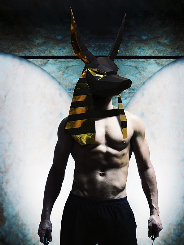 The mask of Anubis