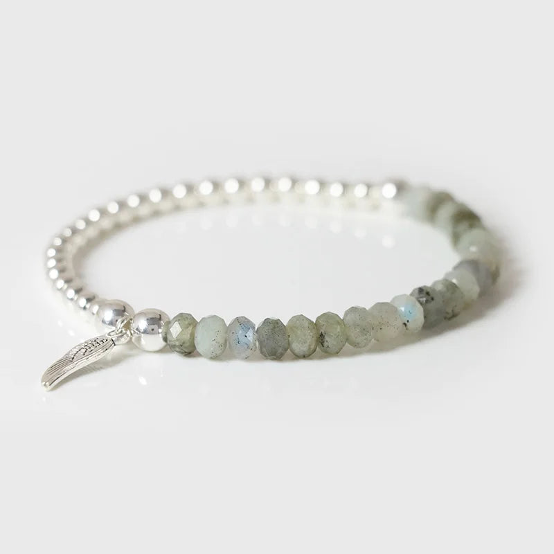 Luna Faceted Natural Stone Bracelets