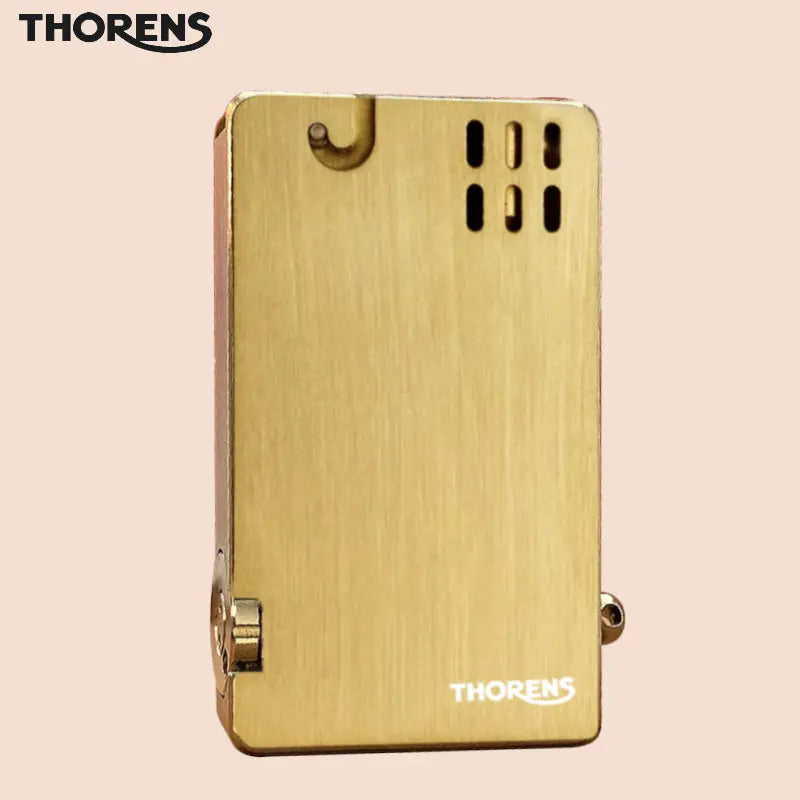 NEW THORENS Creative personality Espuri Open cover automatic kindling Retro brass Windproof kerosene lighter