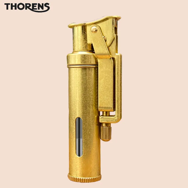 NEW THORENS Torch kerosene lighter,Vintage bronze mechanical lighter,Windproof trench lighter, Vintage brassr lighter,  Unique birthday gifts