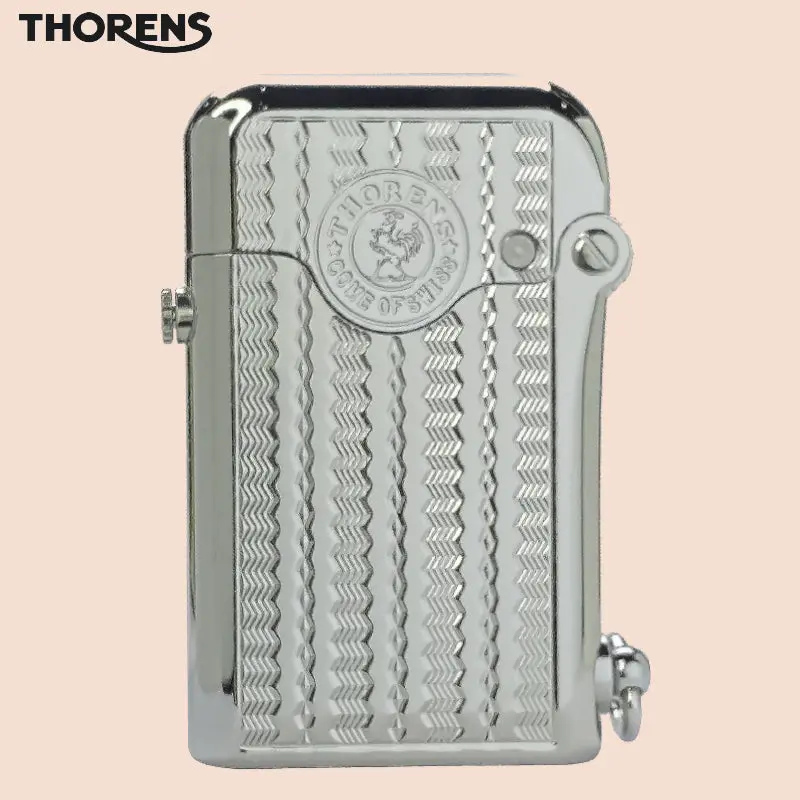 NEW THORENS Single Claw Lighter,Creative Personality Mechanism Telescopic One-button Ejection Ignition Handmade Brass Vintage Antique Lighter for Collection Decorative Gift