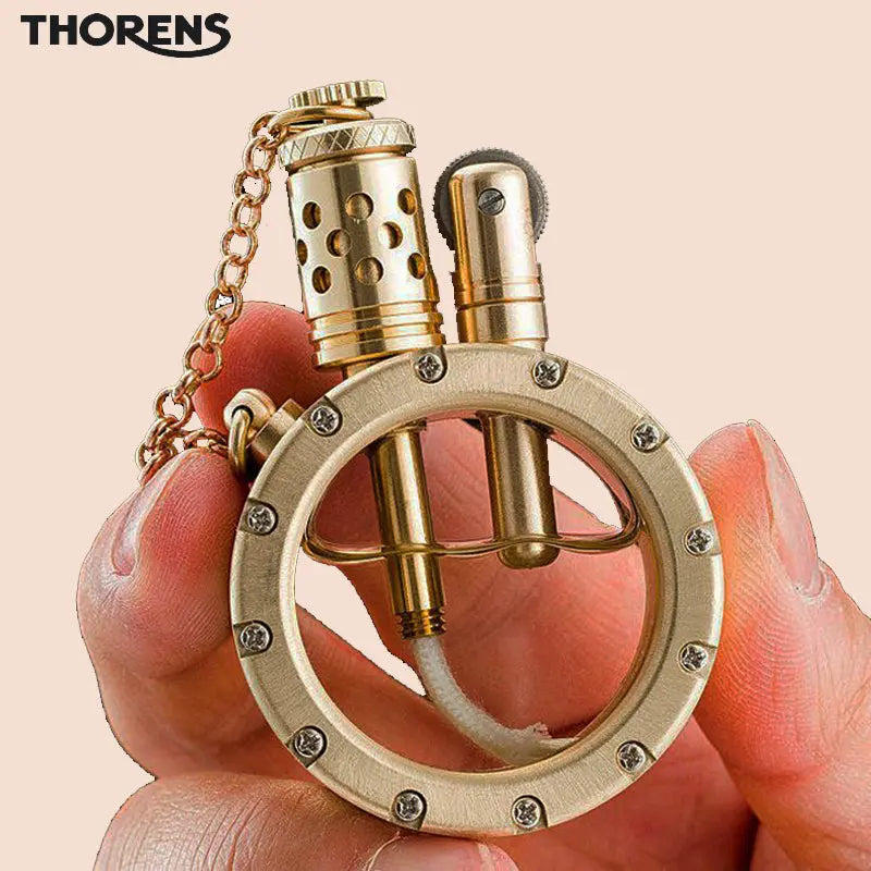 NEW THORENS Vintage trench lighter,Antique steampunk lighter,windproof classic lighter,Portable transparent kerosene Lighter,Unique gifts for Men