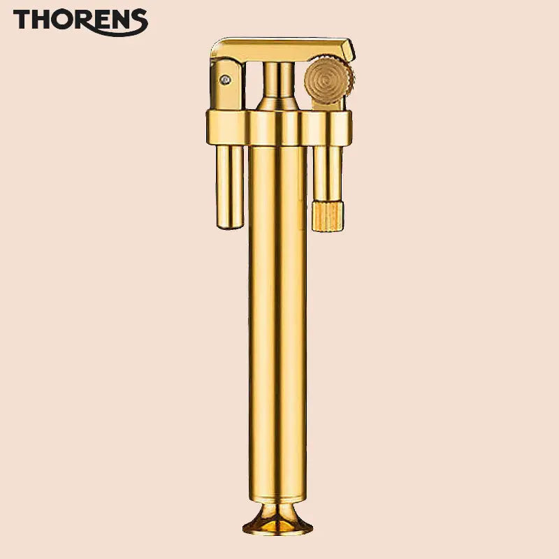 NEW THORENS Vintage Trench kerosene lighter,portable windproof brass lighter,Mini tribal torch lighter，Unique creative gifts for Him/Her