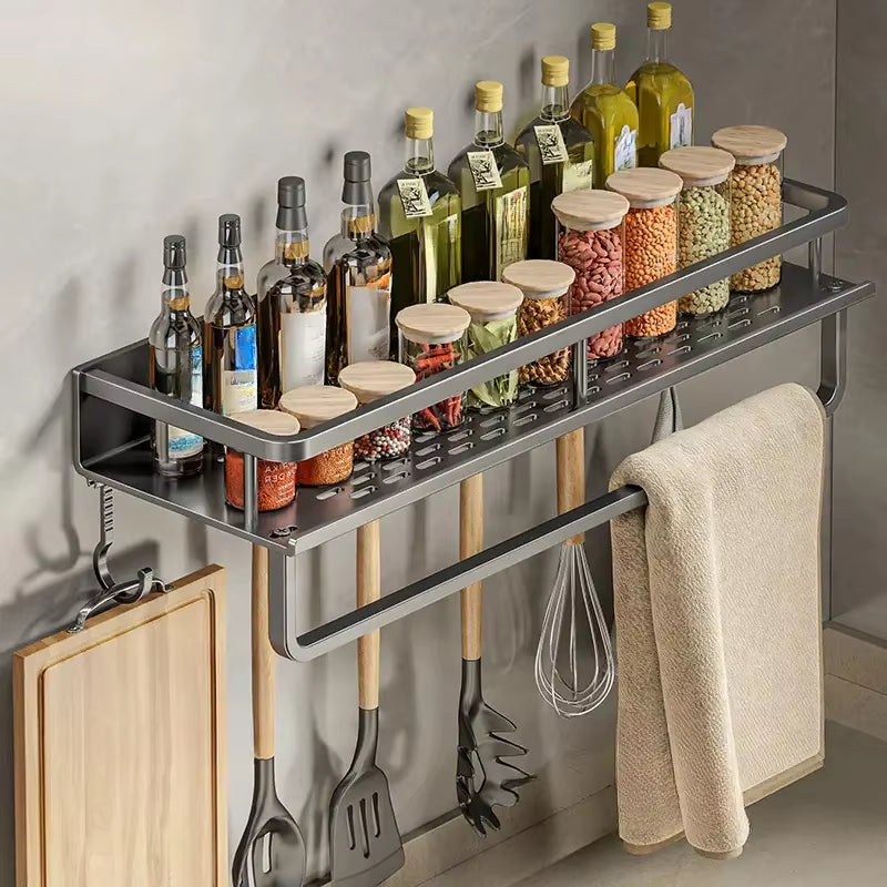 Multifunctional Spice Storage Rack