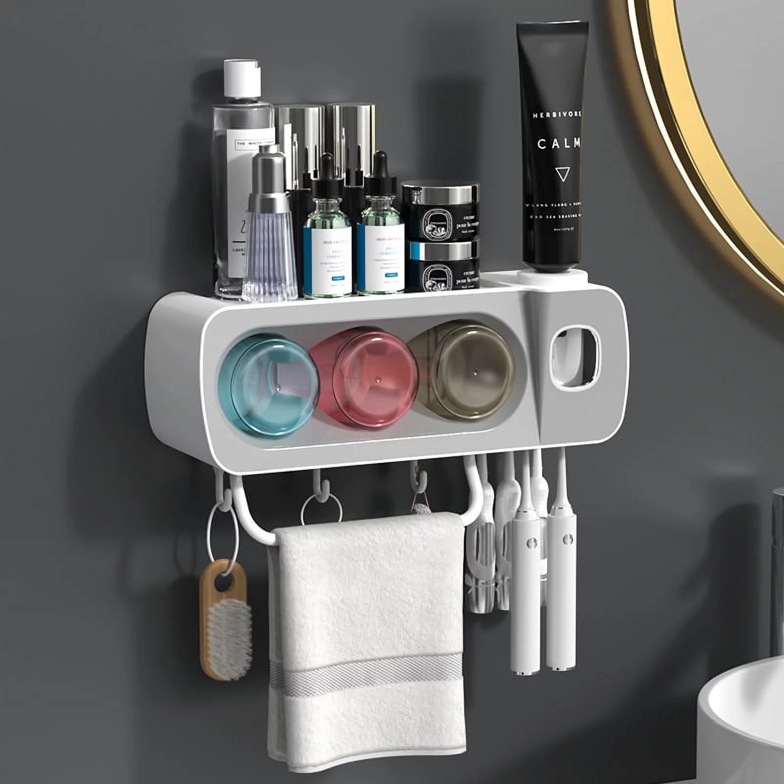 Automatic Toothpaste Dispenser & Organizer