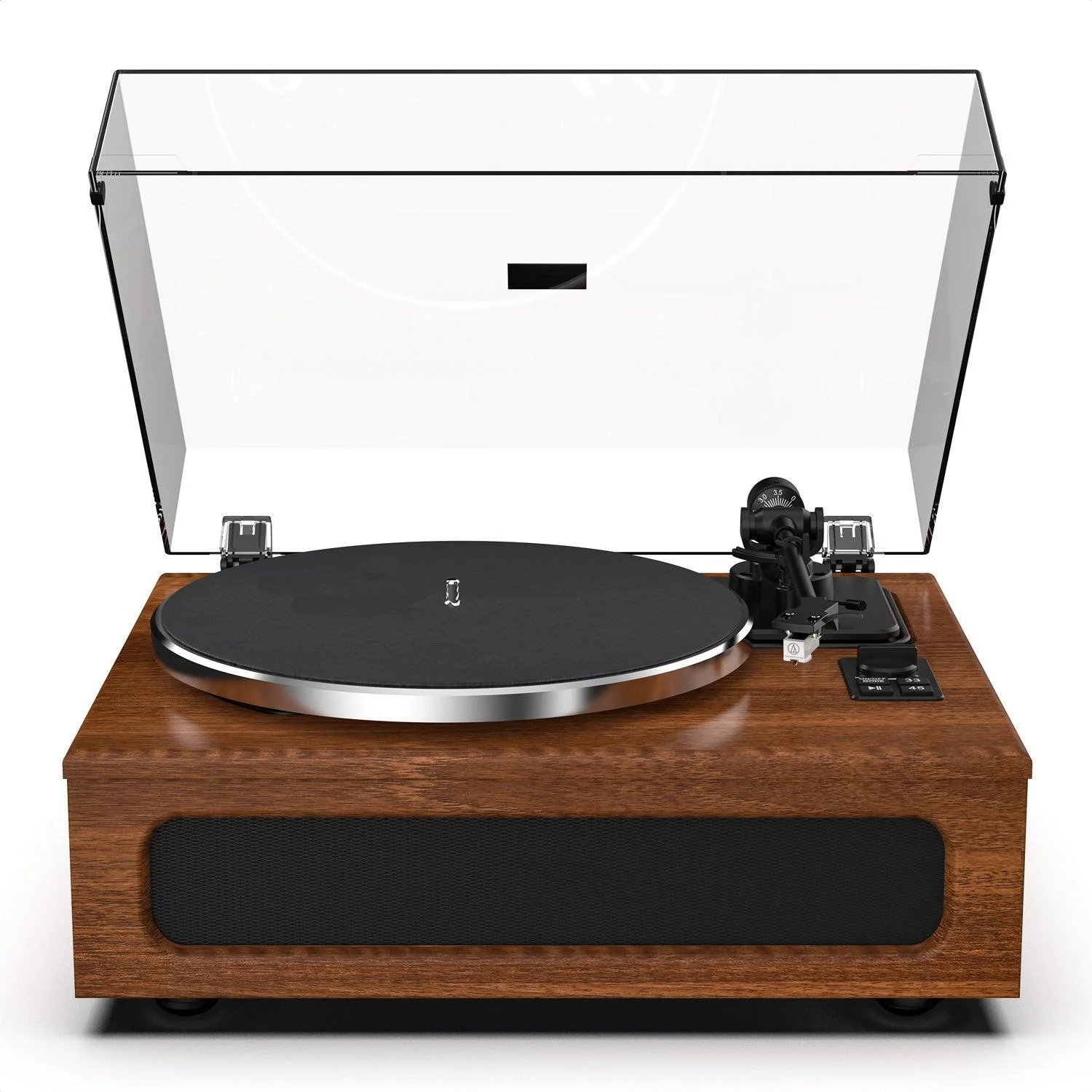 Upgraded Bluetooth Record Player with Built-in HiFi Speakers HQ-KZ018