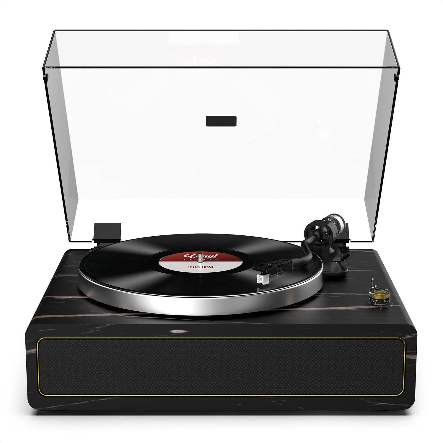 Bluetooth Record Player with Stereo Speakers R517 Black