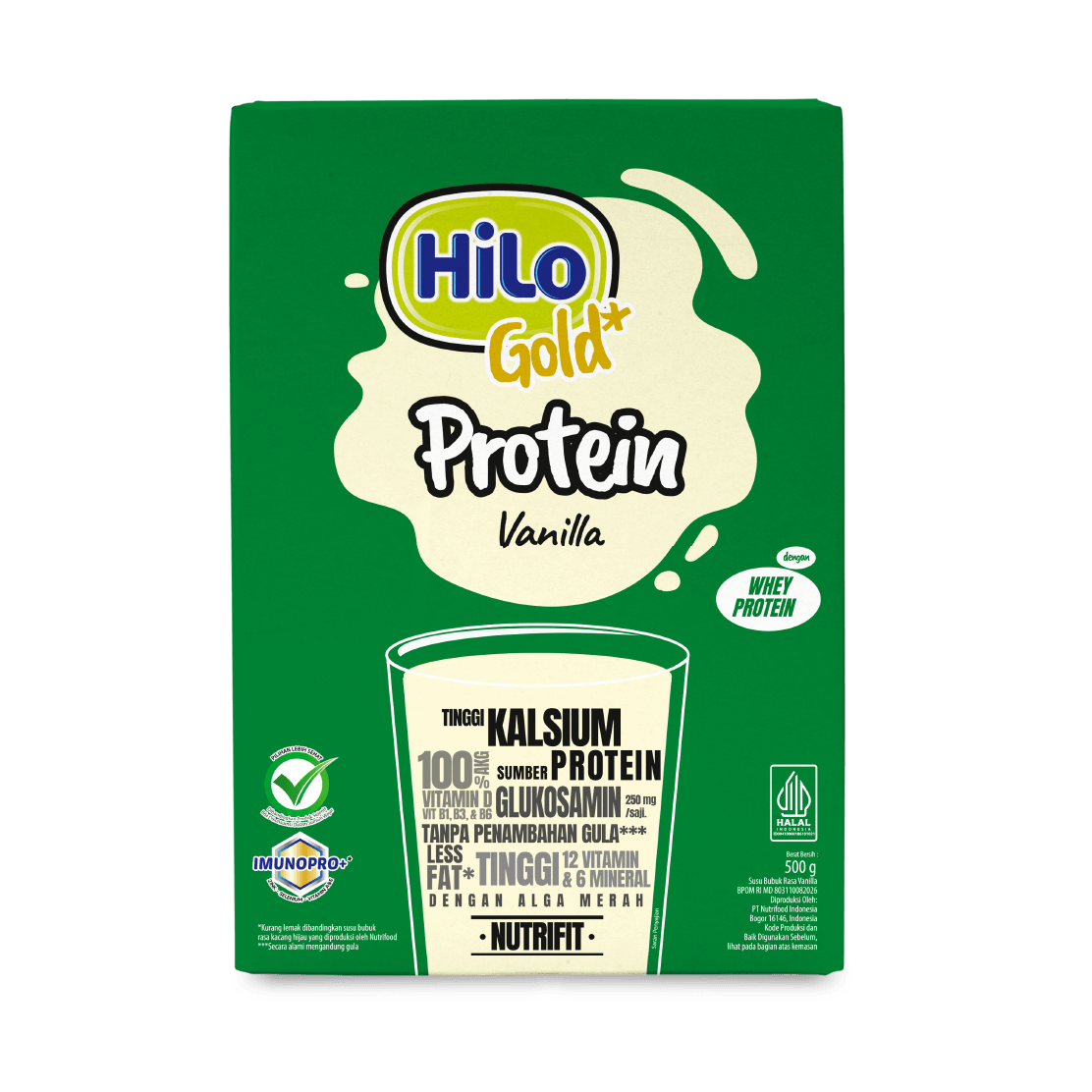 HiLo Gold Vanilla 500gr