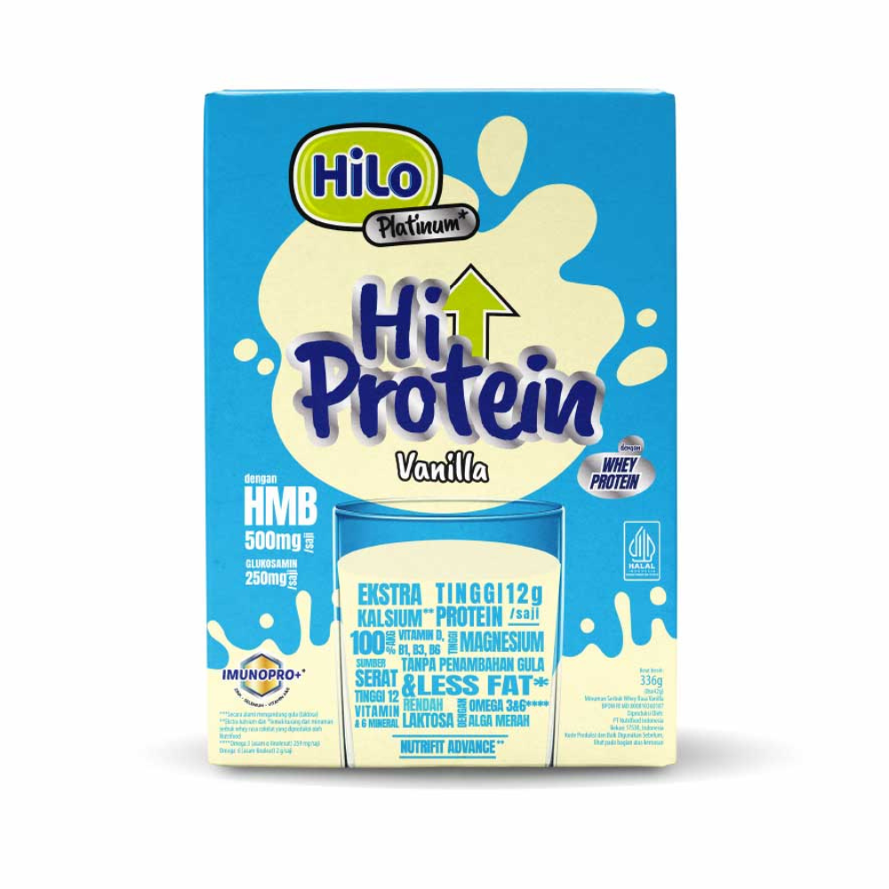 HiLo Platinum HMB Vanilla - 8 Sachet (336 g)