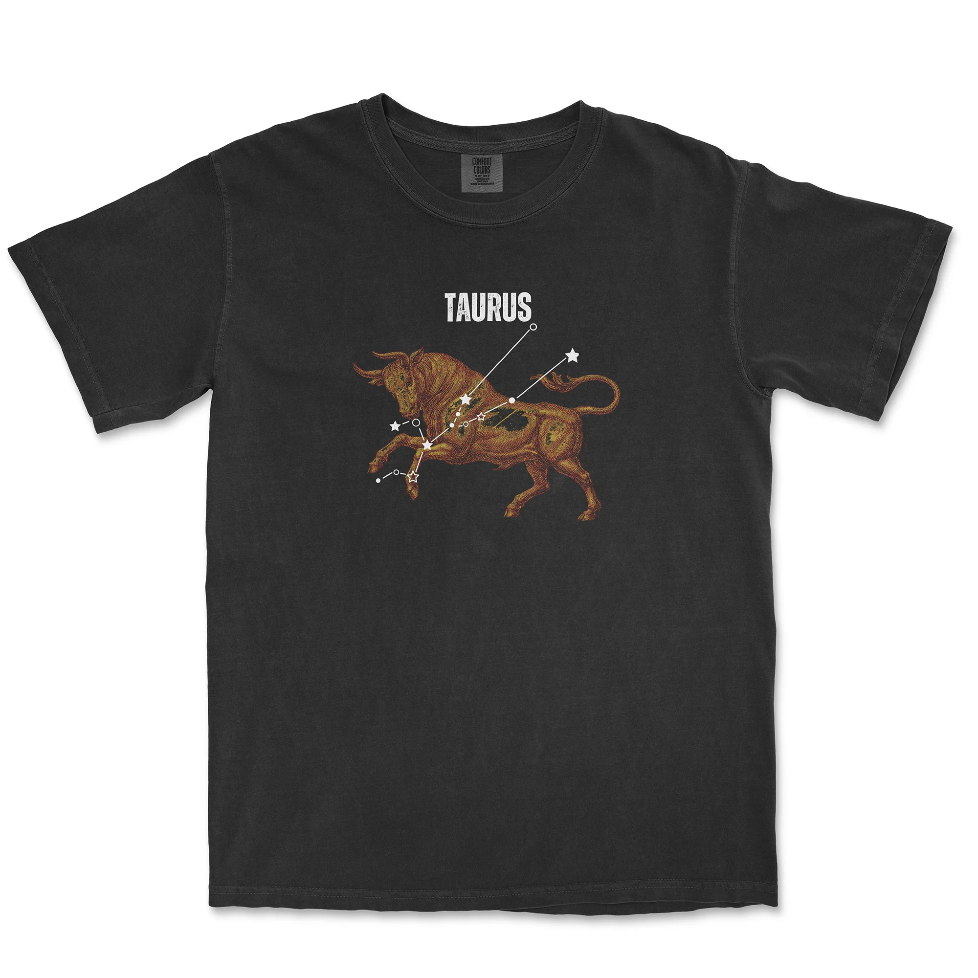 Taurus Constellation Tee - Black