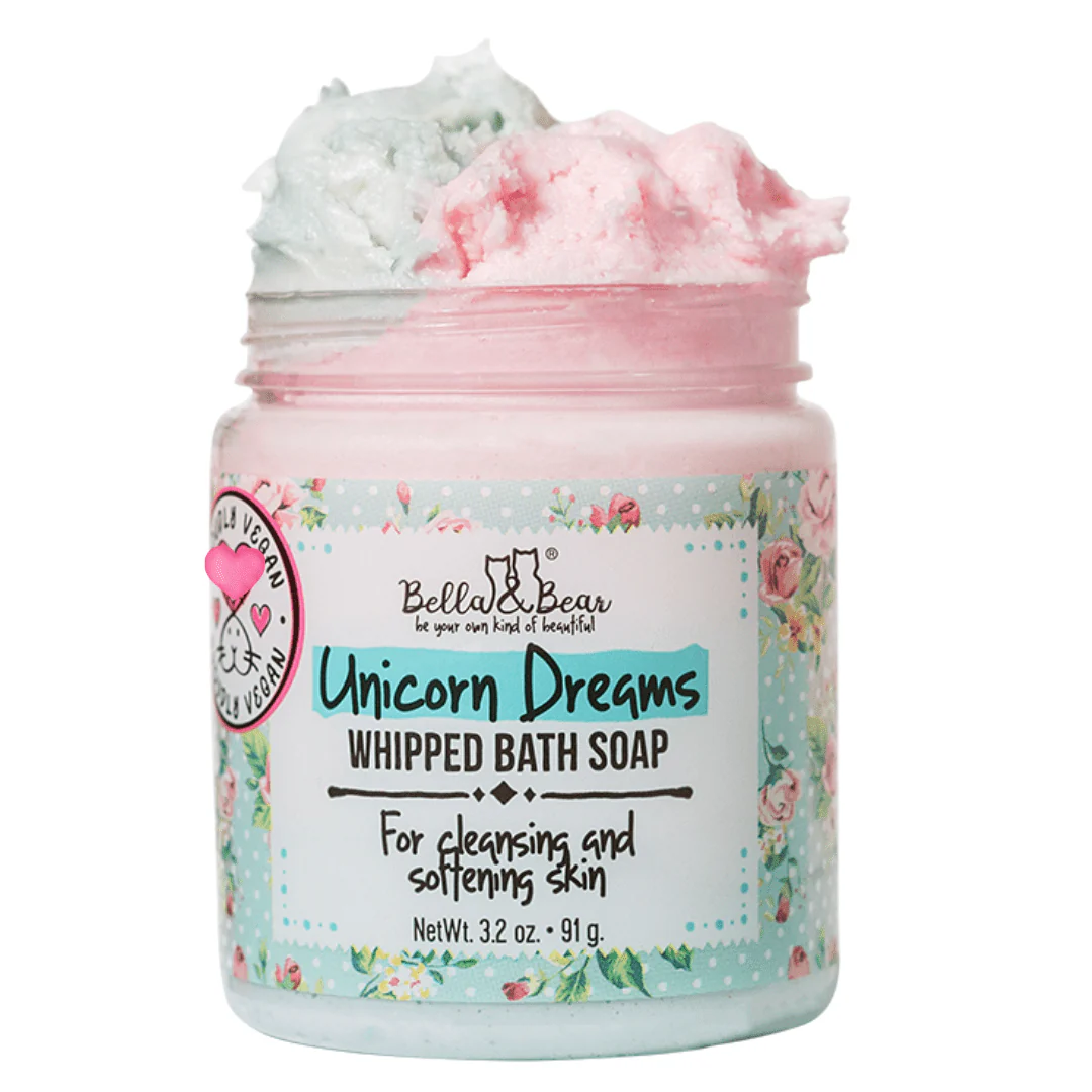 Unicorn Dreams Travel Size Whipped Bath Soap & Shave Cream 3.2oz