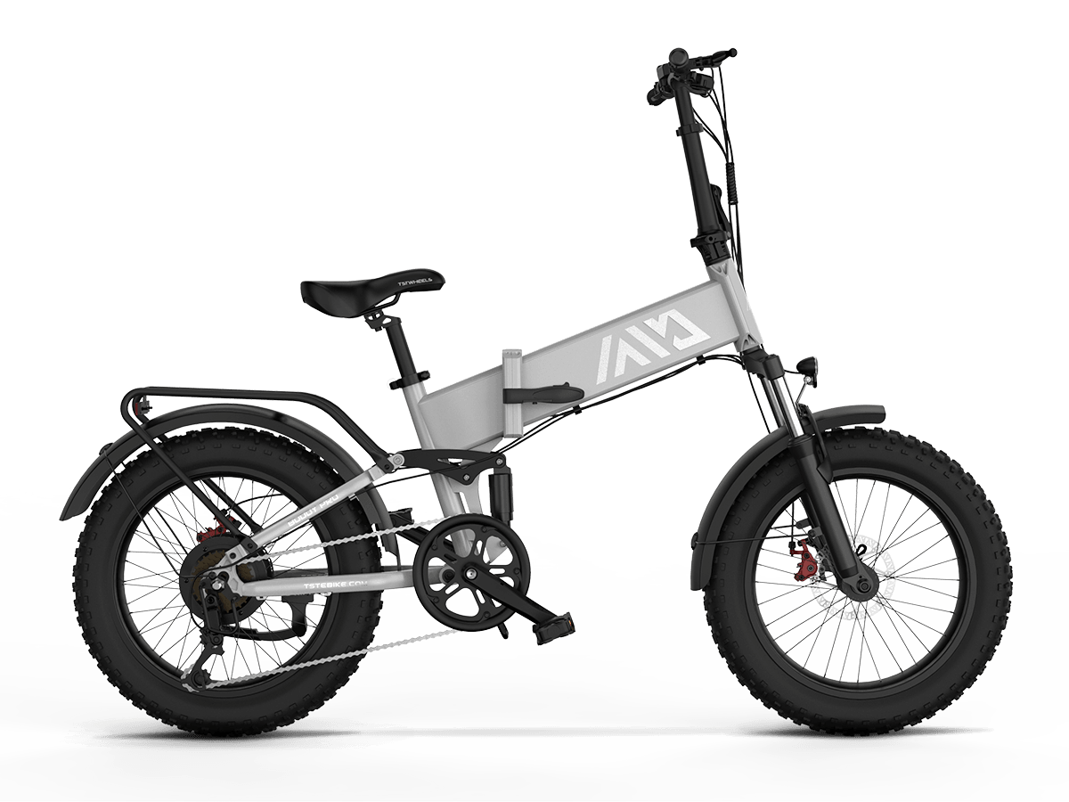 TST® Buddy Pro 20'' Full Suspension Folding Ebike