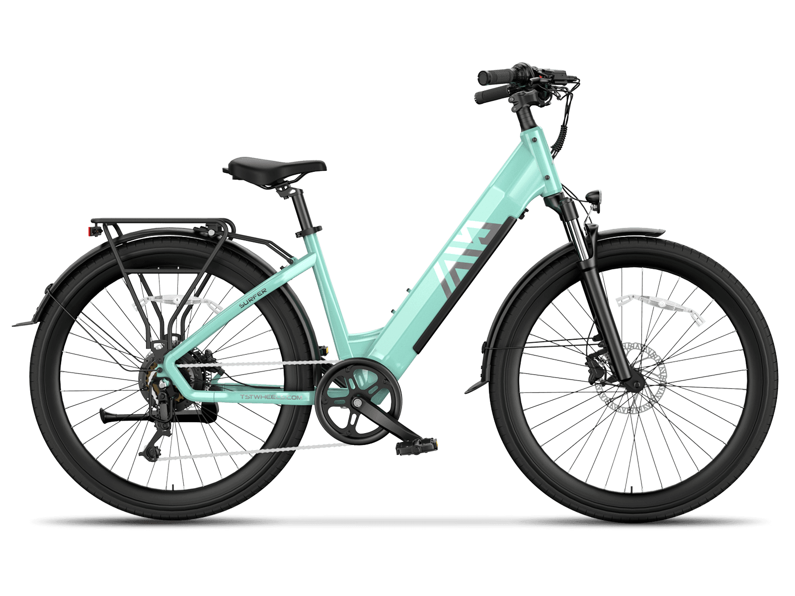 TST® Surfer 27.5" Step-Thru Commuter eBike