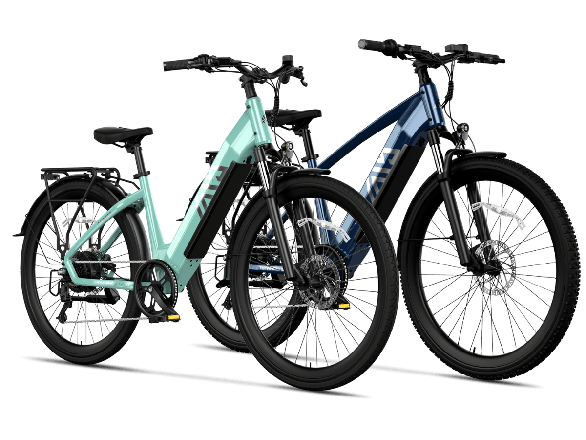 TST® Combo Sale Flyer+Surfer 27.5" Commuter Convenience Electric Bike