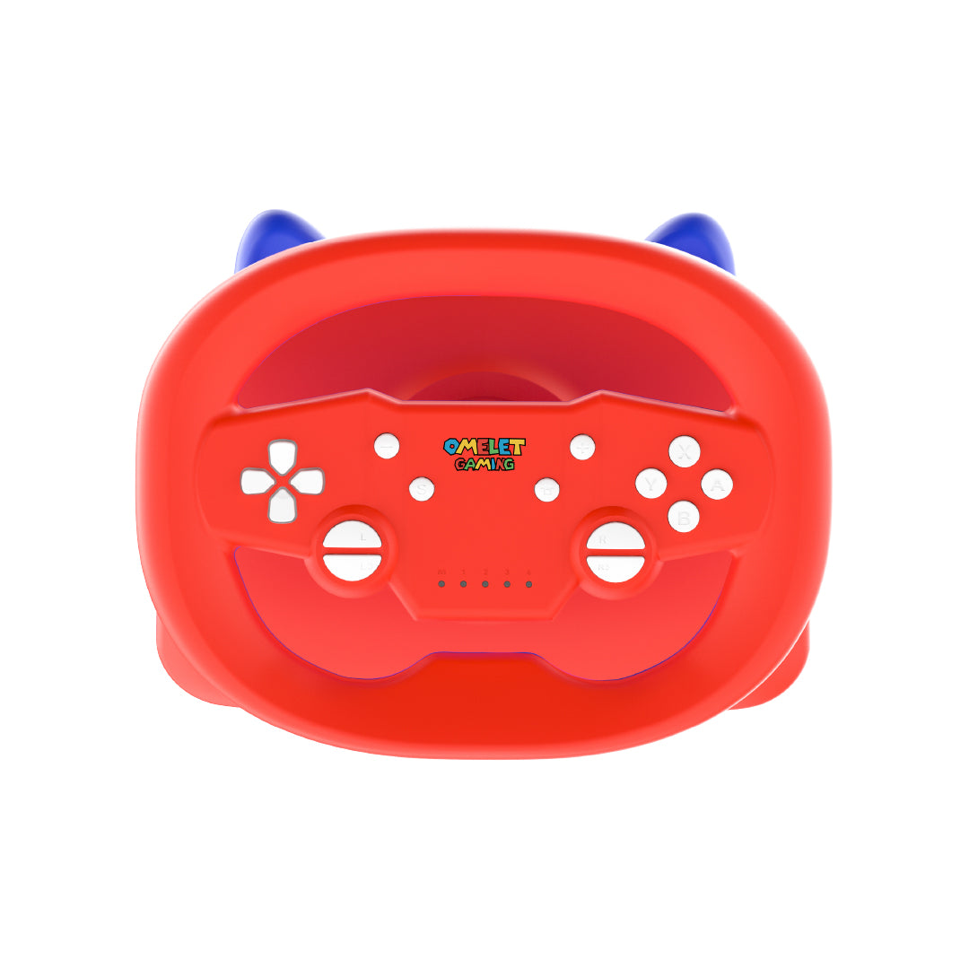 Kiddie Wireless Steering Wheel - Red Jumper