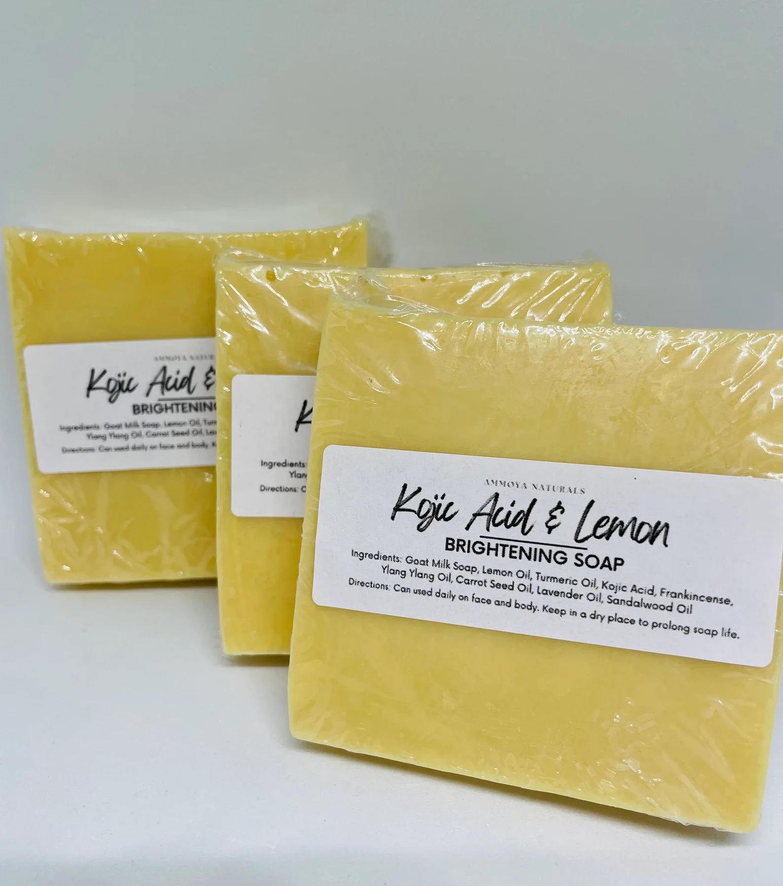 Lemon Kojic Acid Skin Brightening Soap