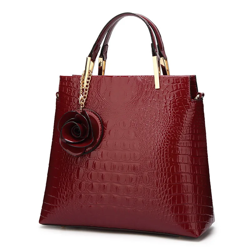 Europe And America hot product alligator pattern woman tiding Pu leather 2020 designers luxury handbags