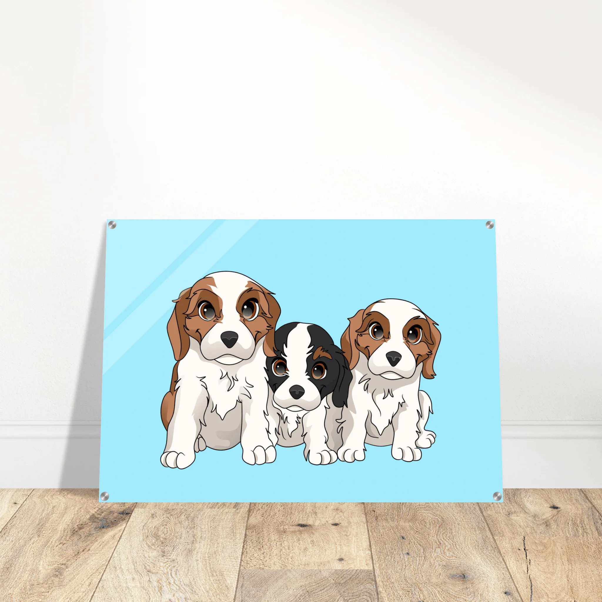 Personalisierter Acryldruck - Cartoon Art Stil