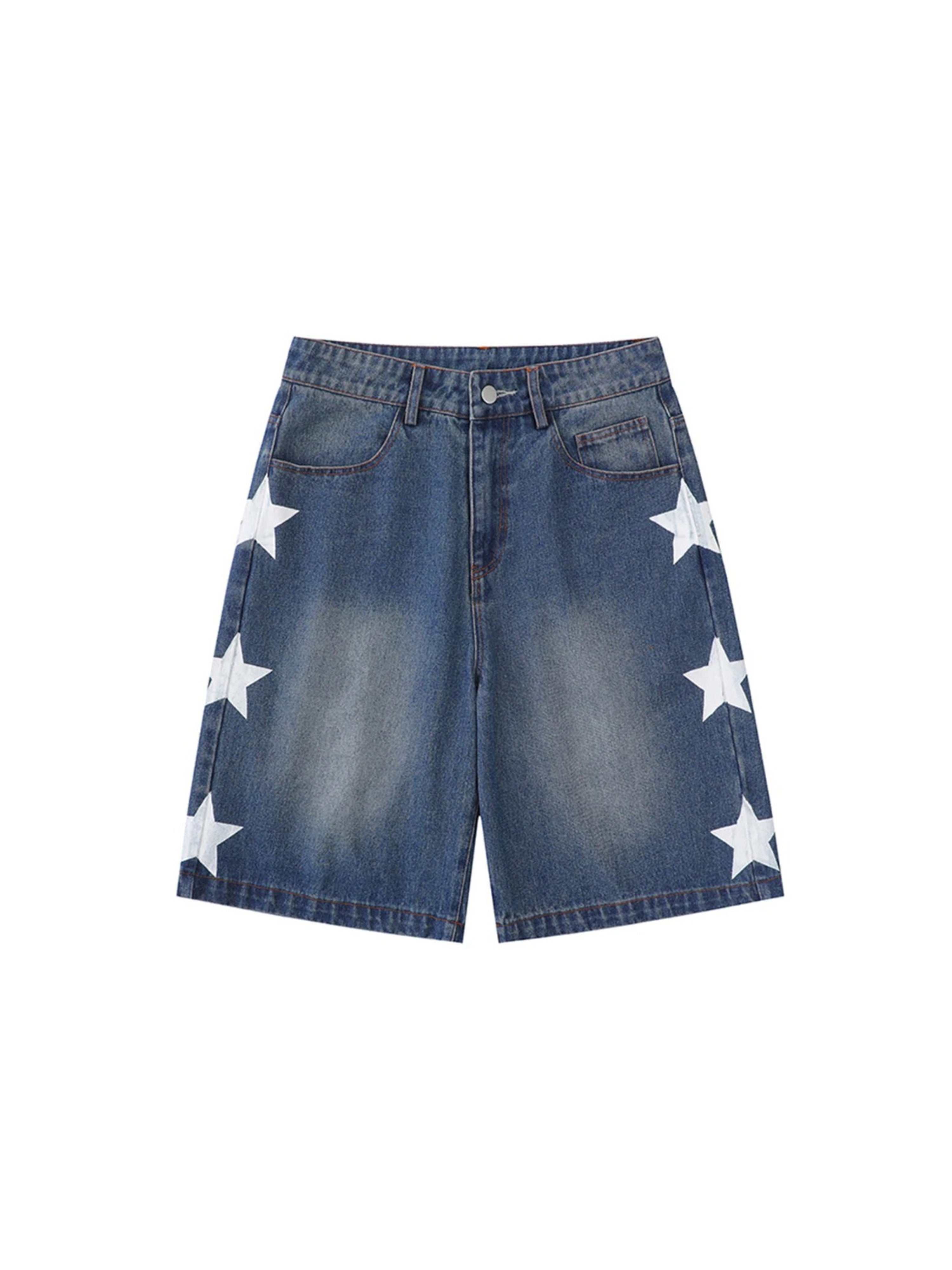 Classic Y2K Loose Denim Shorts