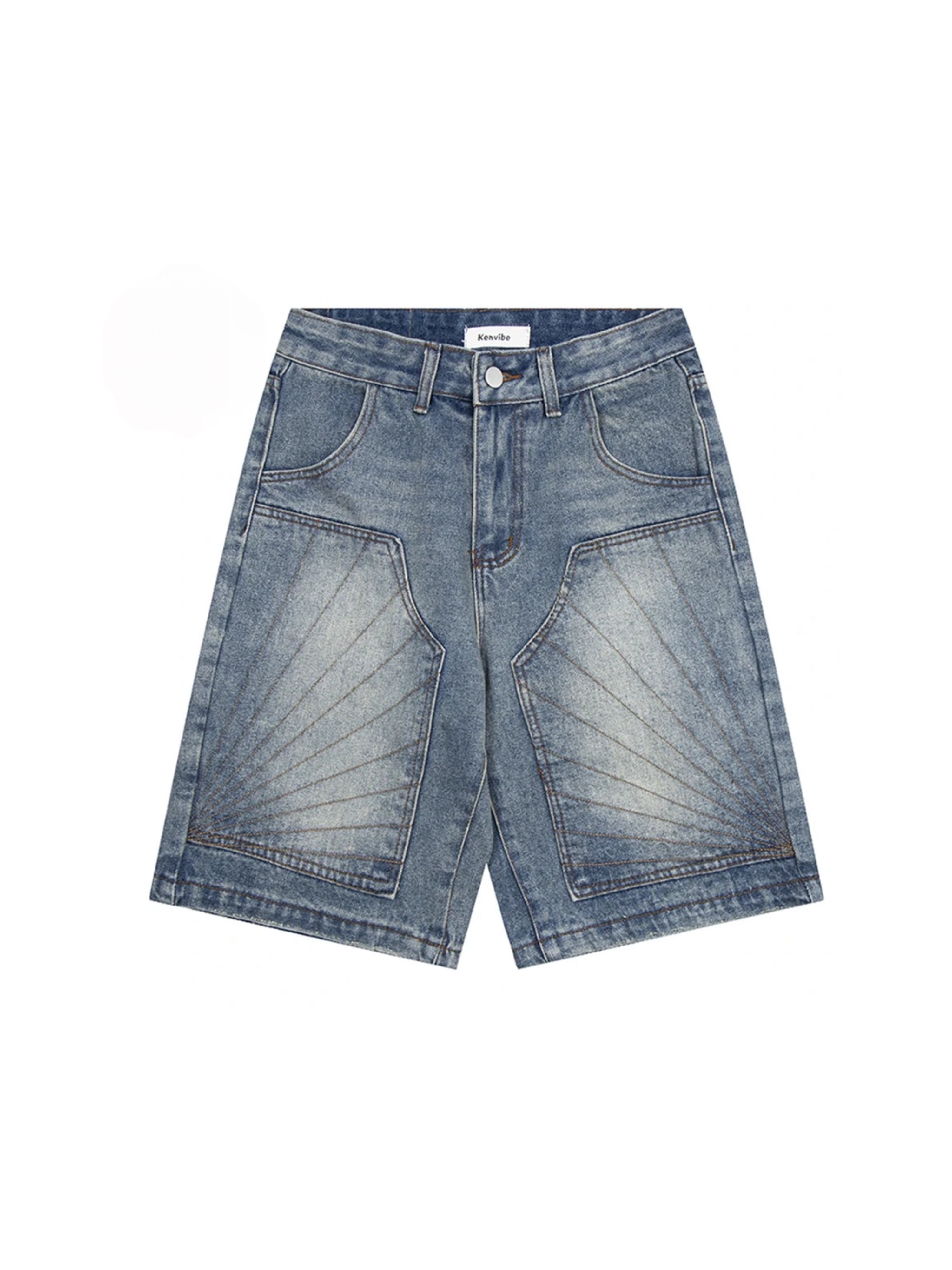 Rays Loose Carpenter Denim Shorts
