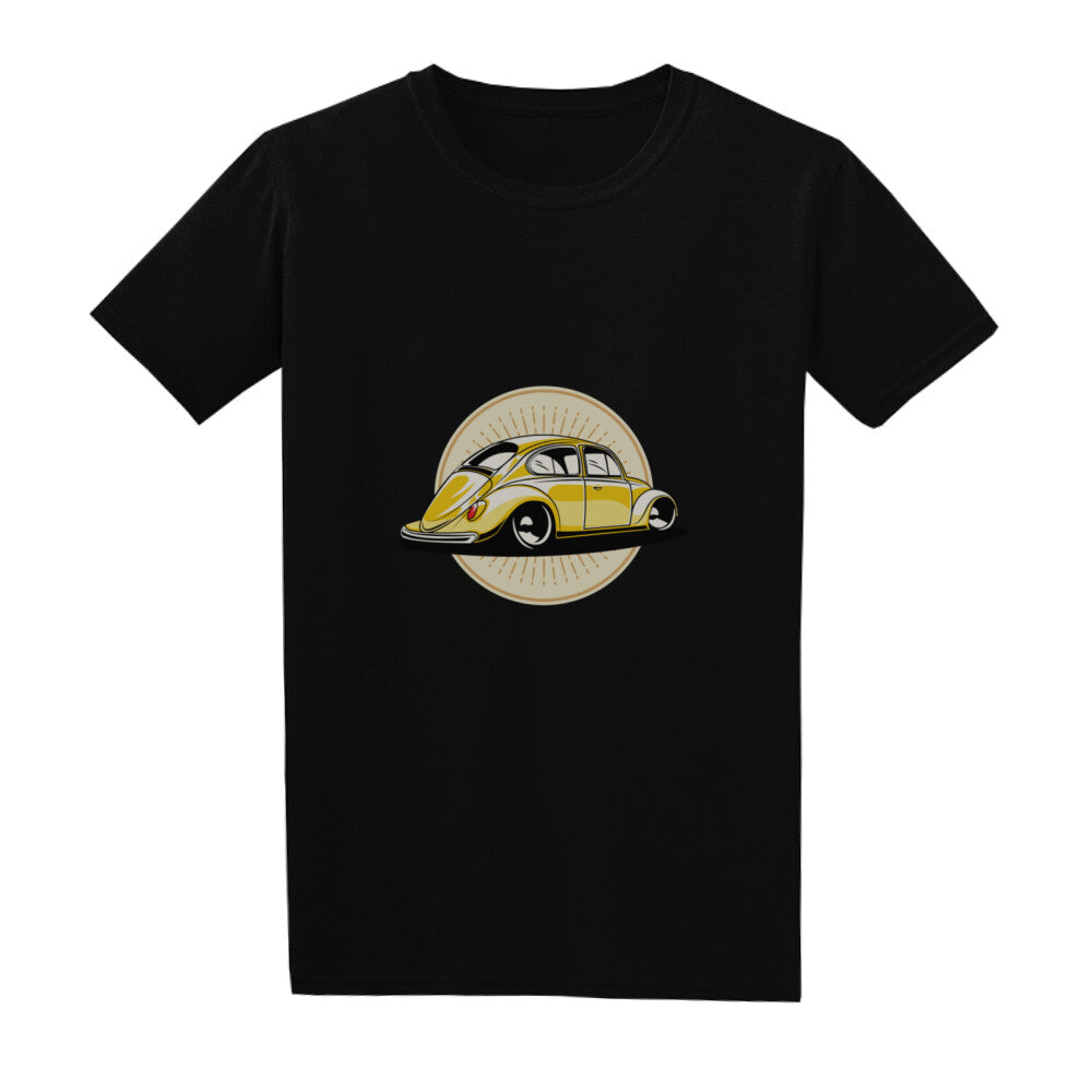 (Oldtimer Käfer Gelb) Basic T-Shirt Unisex