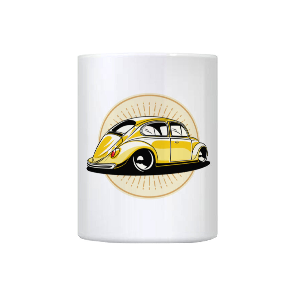 (Gelber Oldtimer) Tasse