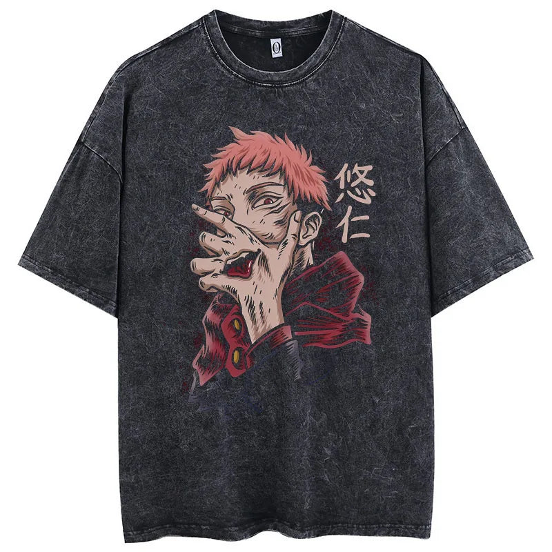 Yugi Itadori T-shirt Oversized