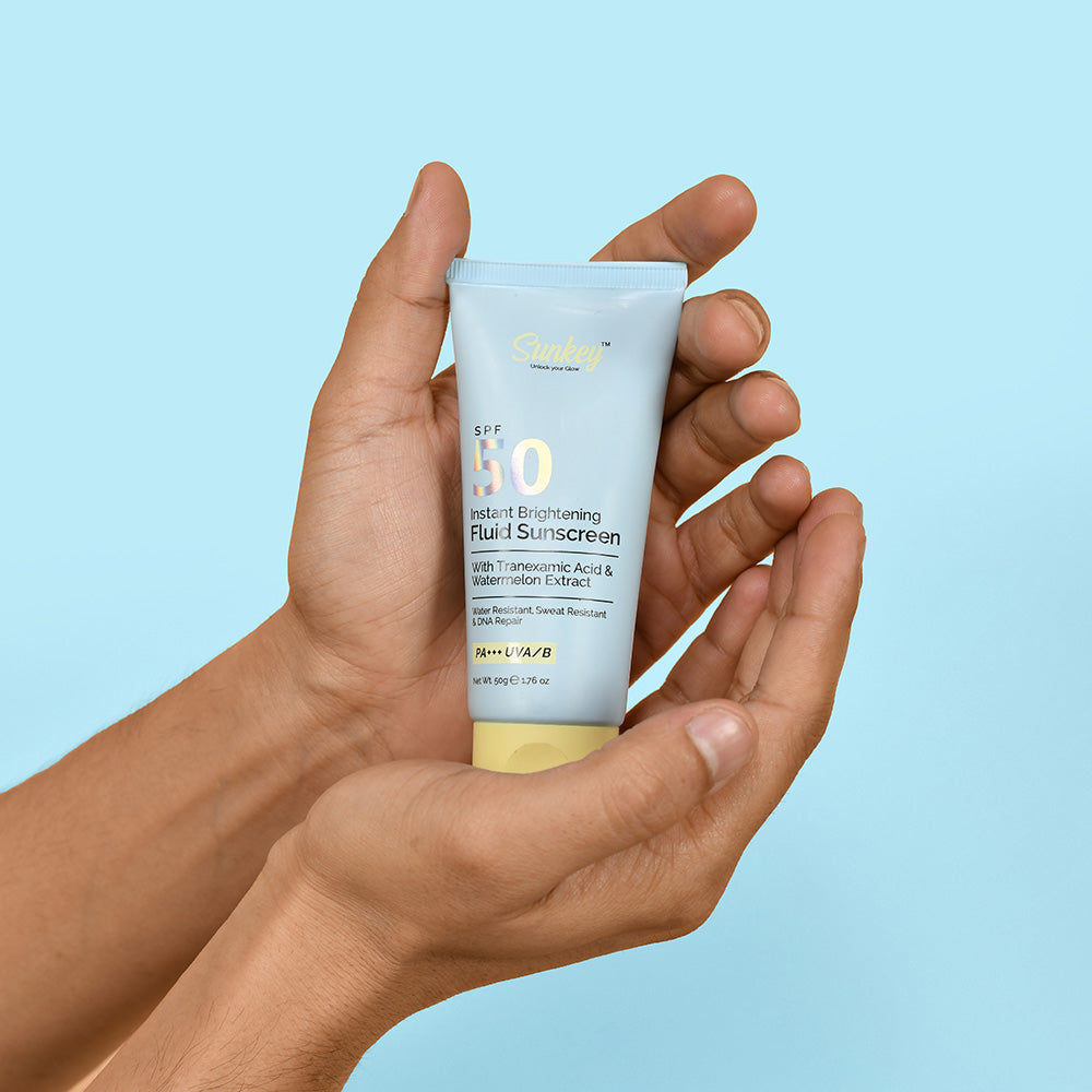 Fluid Sunscreen – SPF 50 With Tranexamic Acid & Watermelon Extract