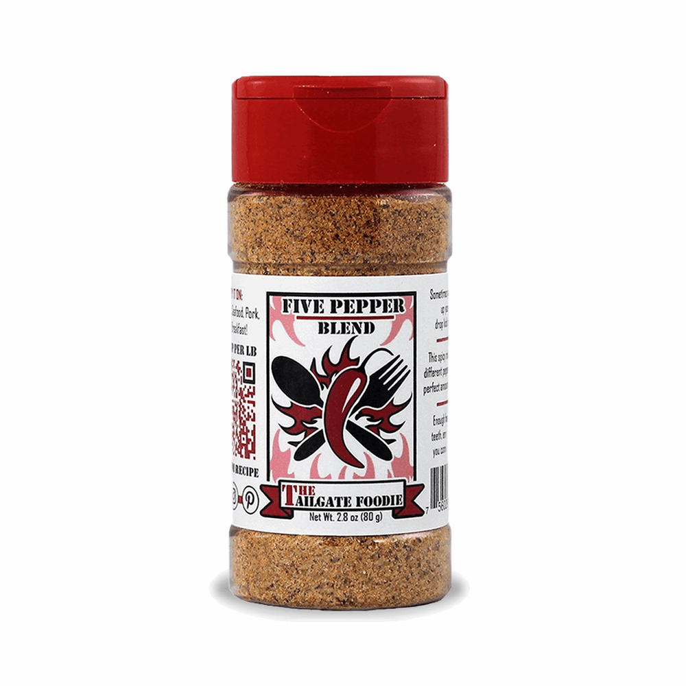 Five Pepper Blend: Spicy All Purpose Blend