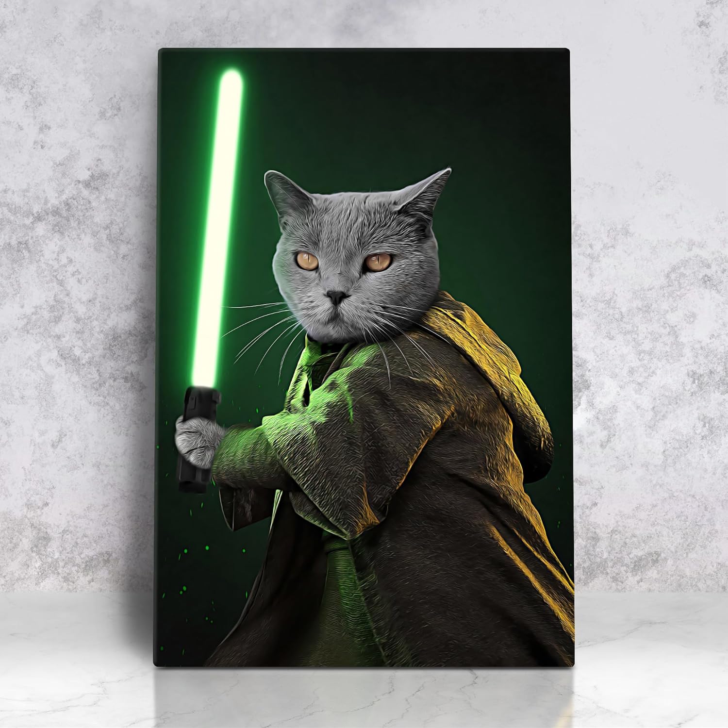Seebeellar | Royal pets portrait, Custom pet Canvas