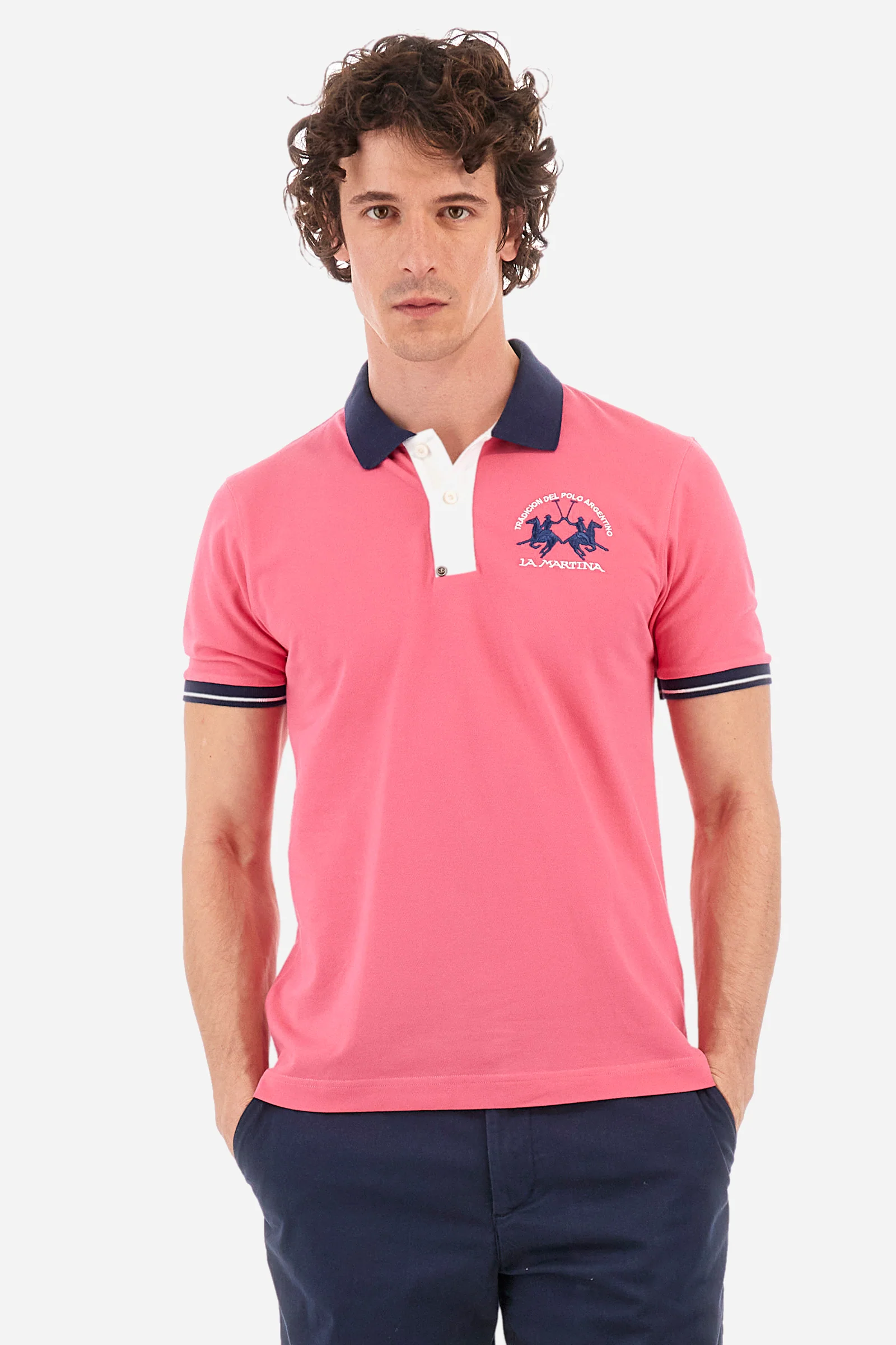 Polo regular fit in cotone elasticizzato - Trixie