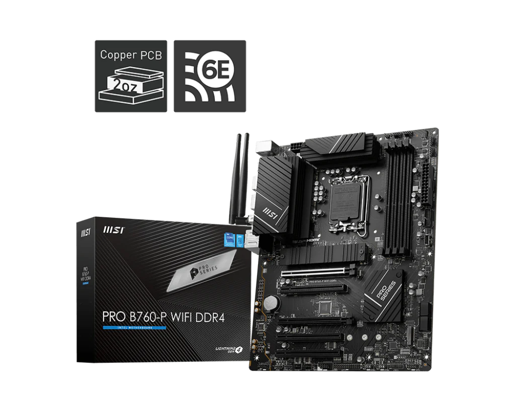 MSI PRO B760-P Wifi DDR4 (Intel)